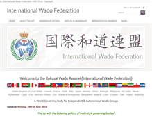 Tablet Screenshot of internationalwadofederation.co.uk